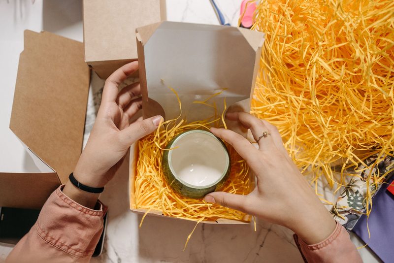 Geschenkset von Hand bestücken